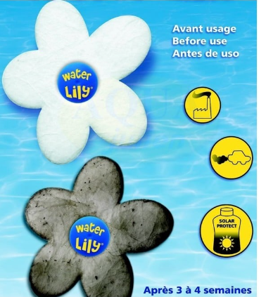 water Lilly - absorbant de crème solaire - Piscine et spas